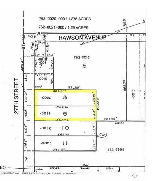 7160-7178 S 27th St, Oak Creek, WI à vendre - Plan cadastral – Image 2 sur 2