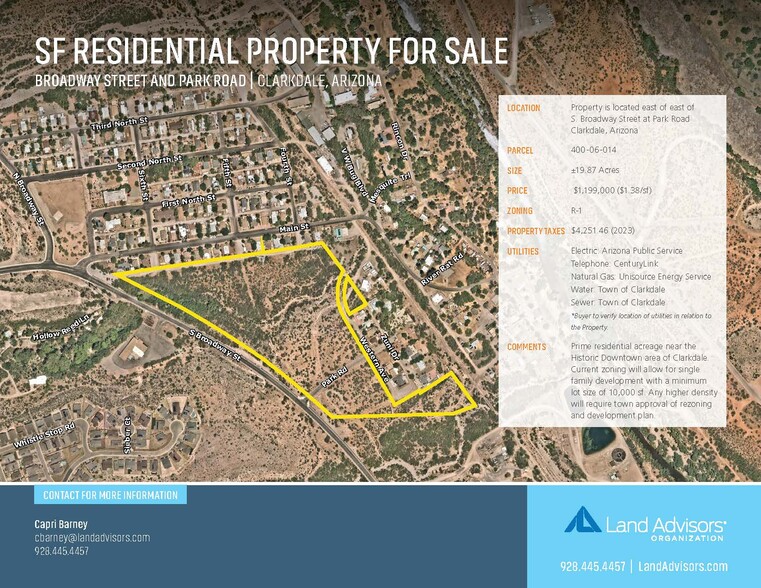 S Broadway St, Clarkdale, AZ à vendre - Photo de l’immeuble – Image 1 sur 1