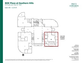 5727 S Lewis Ave, Tulsa, OK à louer Plan d’étage– Image 1 sur 1