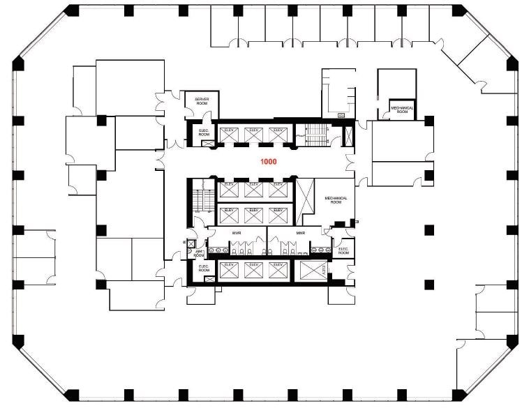 240 4 Av SW, Calgary, AB à louer Plan d’étage– Image 1 sur 1
