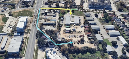 114 Ralph Ablanedo Dr, Austin, TX - VUE AÉRIENNE  vue de carte - Image1