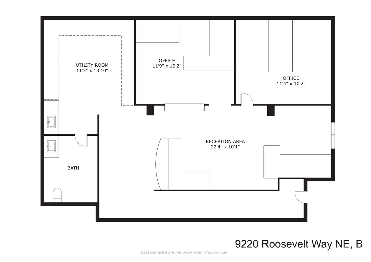 9218-9220 Roosevelt Way, Seattle, WA 98115 - Lot 2 -  - Plan d’étage - Image 2 of 4