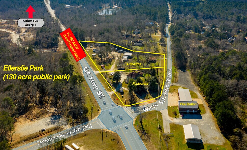 3565 Ga Highway 85, Ellerslie, GA à vendre - Photo de l’immeuble – Image 2 sur 32