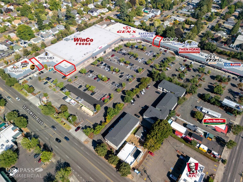 7901-8001 SE Powell Blvd, Portland, OR à louer - Photo de l’immeuble – Image 1 sur 9