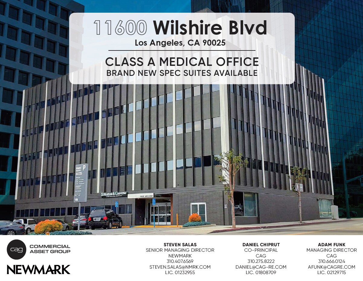 11600 Wilshire Blvd, Los Angeles, CA à louer Photo principale– Image 1 sur 6