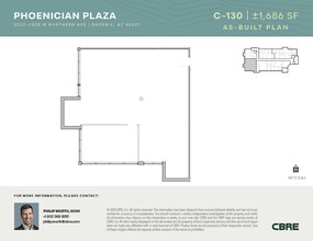 2222-2228 W Northern Ave, Phoenix, AZ à louer Plan d’étage– Image 1 sur 3