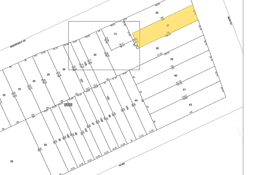 4006 Main St, Flushing, NY à vendre - Plan cadastral – Image 2 sur 4