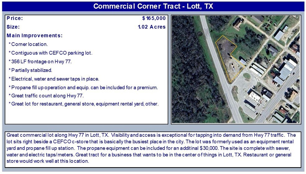2758 US-77, Lott, TX à vendre - Photo de l’immeuble – Image 2 sur 8