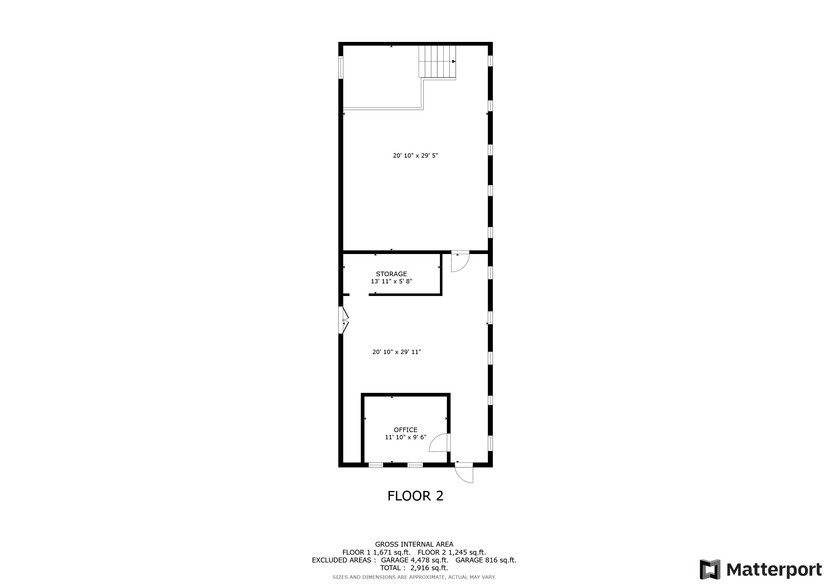 270 Waterloo Av, Penticton, BC à louer - Plan d’étage – Image 3 sur 3