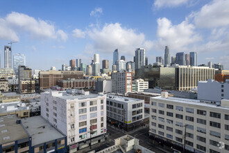 214-228 E 11th St, Los Angeles, CA - VUE AÉRIENNE  vue de carte