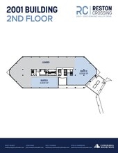 2001 Edmund Halley Dr, Reston, VA à louer Plan d’étage– Image 1 sur 1