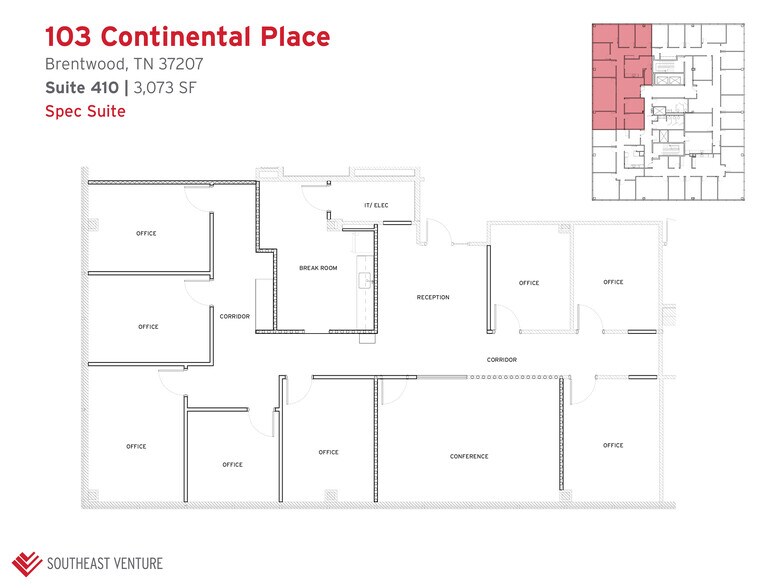 103 Continental Pl, Brentwood, TN à louer - Photo de l’immeuble – Image 2 sur 6