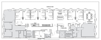 505 Sansome St, San Francisco, CA à louer Plan d’étage– Image 2 sur 2
