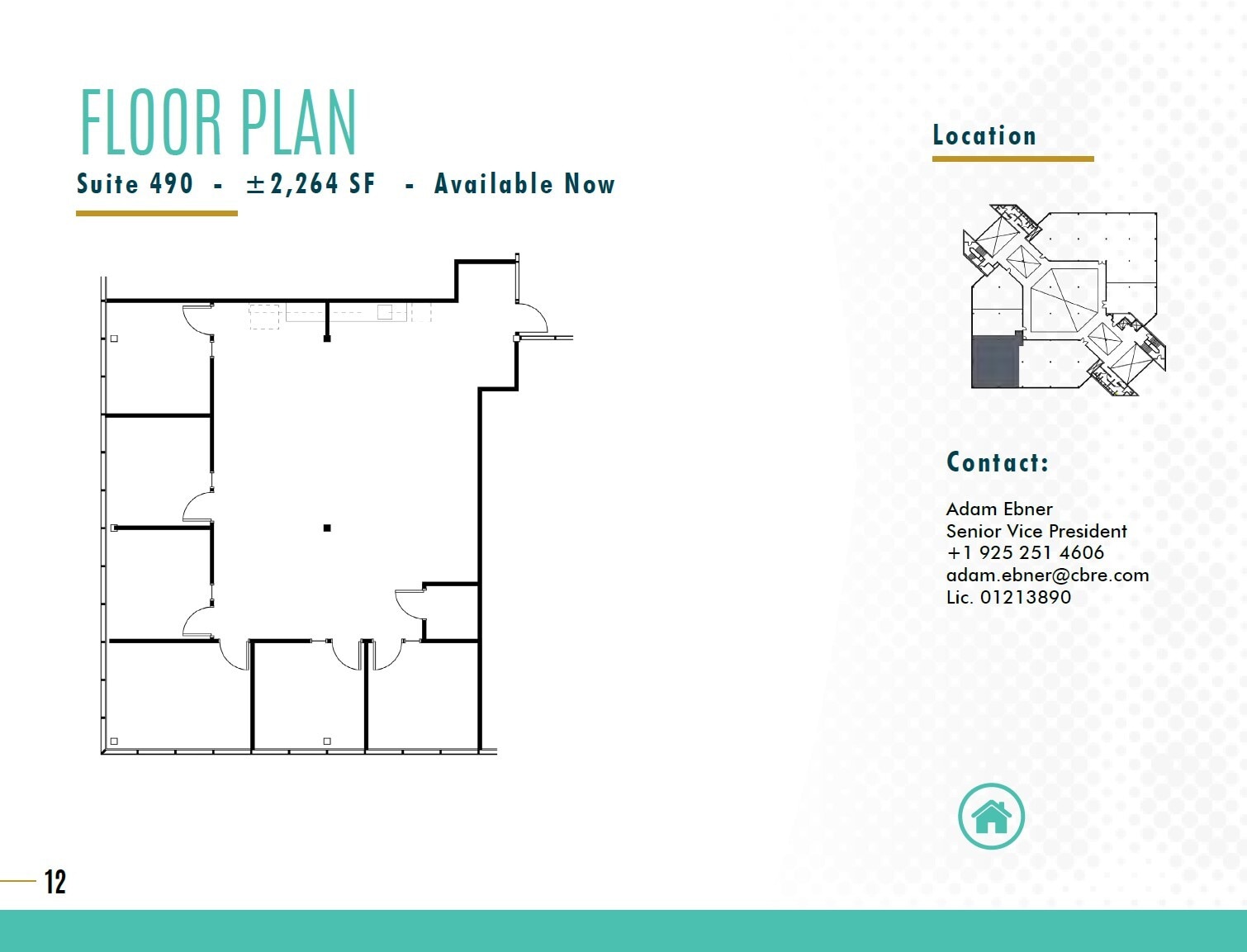 2333 San Ramon Valley Blvd, San Ramon, CA à louer Plan d’étage– Image 1 sur 1