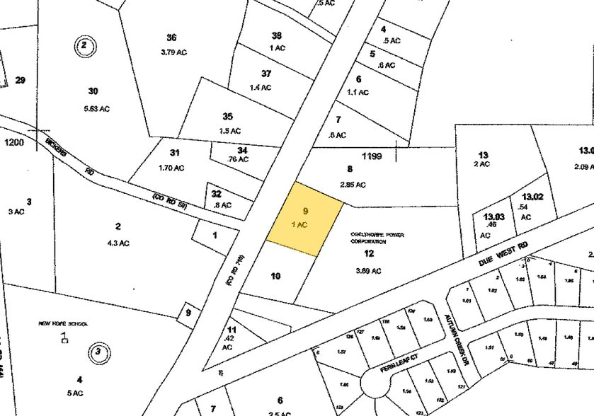 4724 Dallas Acworth Hwy, Dallas, GA à vendre - Plan cadastral – Image 2 sur 4