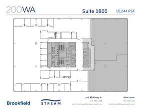 200 W Adams St, Chicago, IL à louer Plan d’étage– Image 2 sur 2