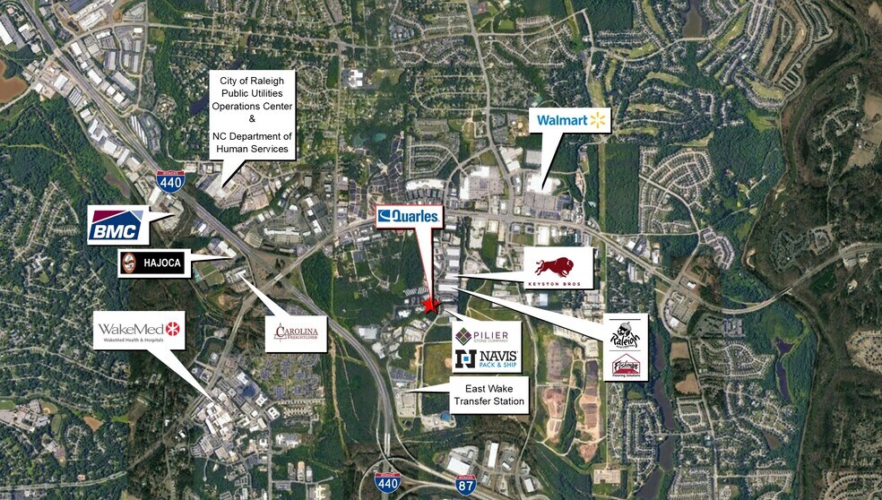 3916 Commerce Park Dr, Raleigh, NC à vendre - Photo de l’immeuble – Image 2 sur 3