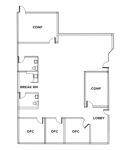 20 S Santa Cruz Ave, Los Gatos, CA à louer Plan d’étage– Image 1 sur 1