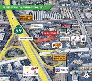 Plus de détails pour California Ave, Bakersfield, CA - Terrain à louer