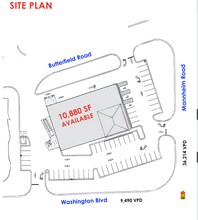 600 N Mannheim Rd, Hillside, IL à louer Plan de site– Image 1 sur 1