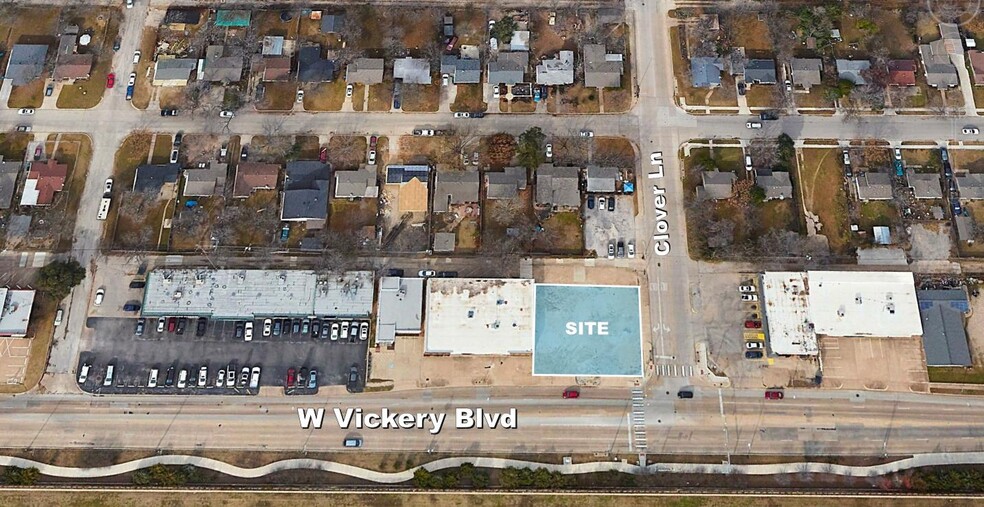 4100 W Vickery Blvd, Fort Worth, TX à louer - Photo de l’immeuble – Image 1 sur 6