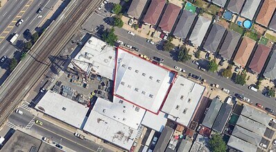 154 Astor St, Newark, NJ - Vue aérienne  vue de carte