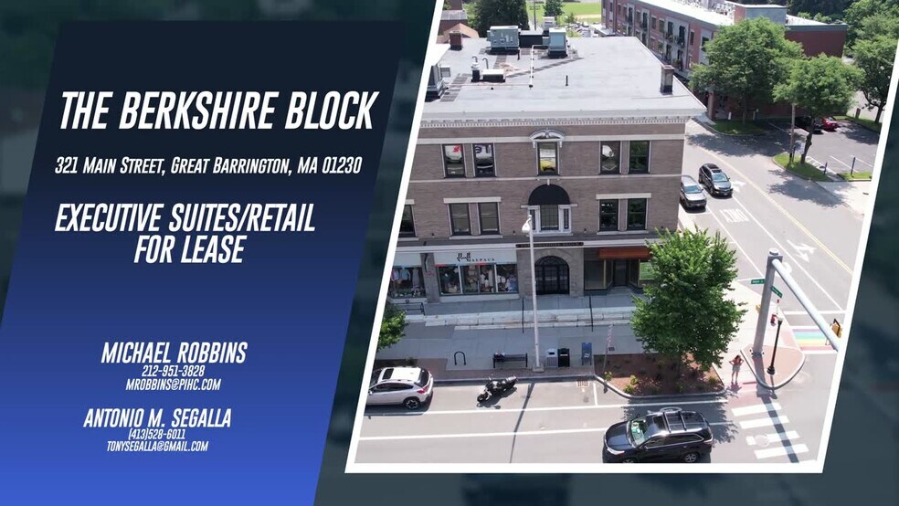 313-323 Main St, Great Barrington, MA à louer - Vidéo sur l’annonce professionnelle – Image 2 sur 14