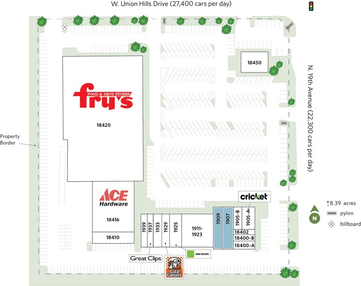 N 19th Ave, Phoenix, AZ à louer - Plan de site – Image 3 sur 14