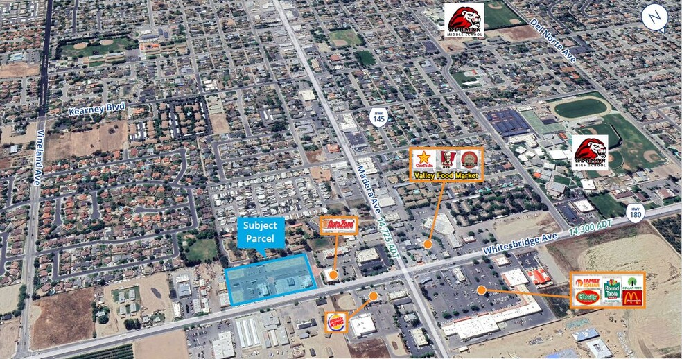 SEC Madera & Whitebridge Ave, Kerman, CA à louer - Photo de l’immeuble – Image 1 sur 2