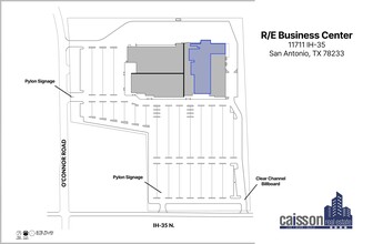 11711 IH 35 N, San Antonio, TX à louer Plan d’étage– Image 1 sur 1