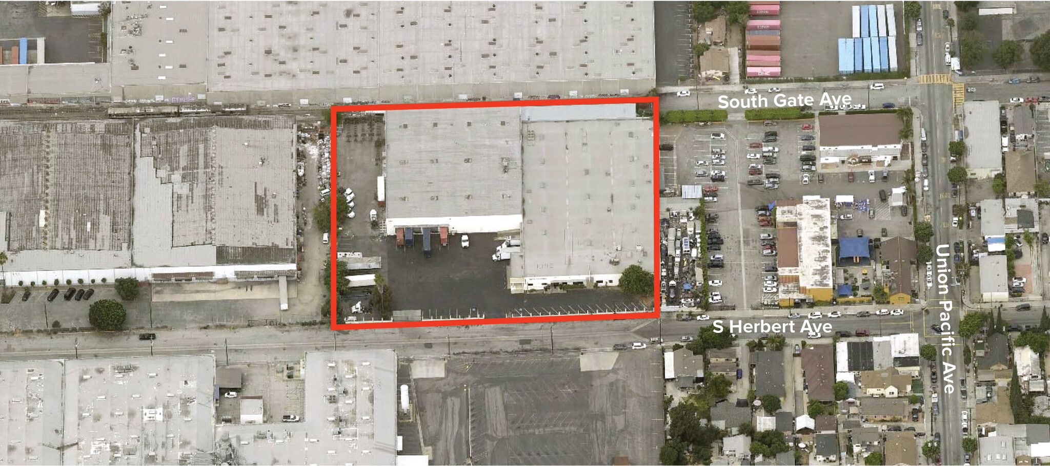 1345 S Herbert Ave, Commerce, CA à louer Aérien– Image 1 sur 1