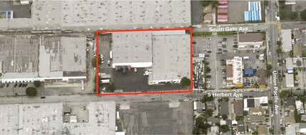 1345 S Herbert Ave, Commerce, CA à louer Aérien– Image 1 sur 1