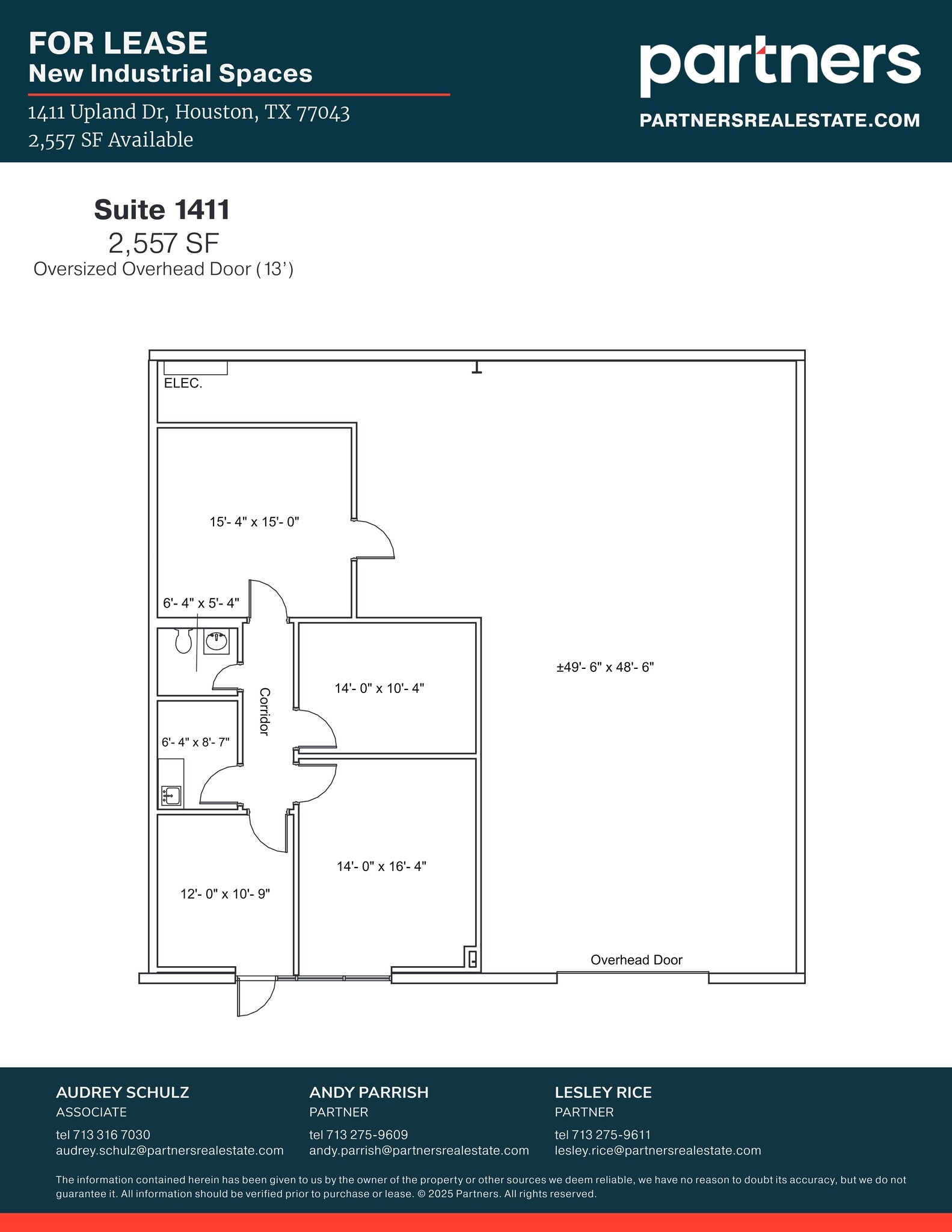 1411 Upland Dr, Houston, TX à louer Plan de site– Image 1 sur 1