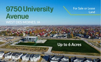 Plus de détails pour 9750 University Ave, West Des Moines, IA - Terrain à louer