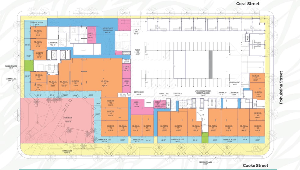 404 Cooke St, Honolulu, HI à louer - Plan d’étage – Image 2 sur 9