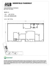 13000 Deerfield Pky, Alpharetta, GA à louer Plan d’étage– Image 1 sur 1