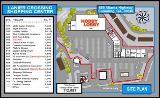 Plus de détails pour 655 Atlanta Hwy, Cumming, GA - Local commercial à louer