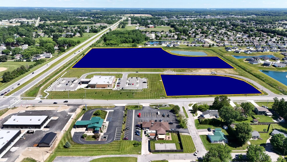 NEC of Lima Road & Gump Road, Huntertown, IN à vendre - Aérien – Image 2 sur 4