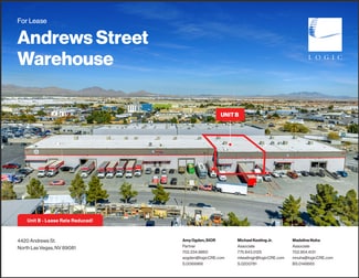Plus de détails pour 4420 Andrews St, North Las Vegas, NV - Industriel/Logistique à louer