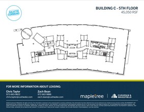 2380 Performance Dr, Richardson, TX à louer Plan d’étage– Image 1 sur 1