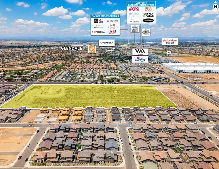 SWC W Indian School Rd & N 99th Ave, Avondale, AZ à vendre - Photo de l’immeuble – Image 2 sur 2
