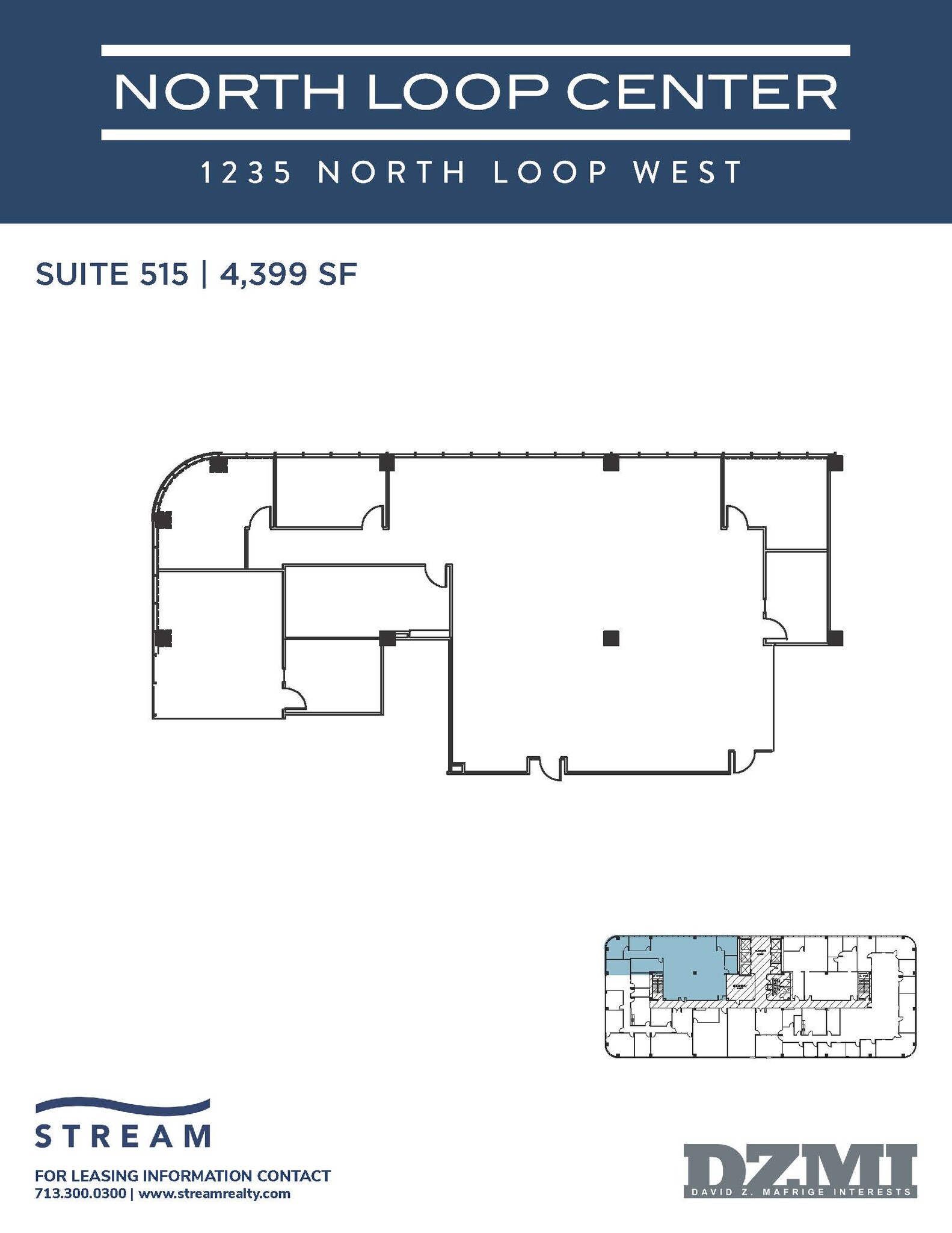 1235 North Loop W, Houston, TX à louer Plan d’étage– Image 1 sur 1