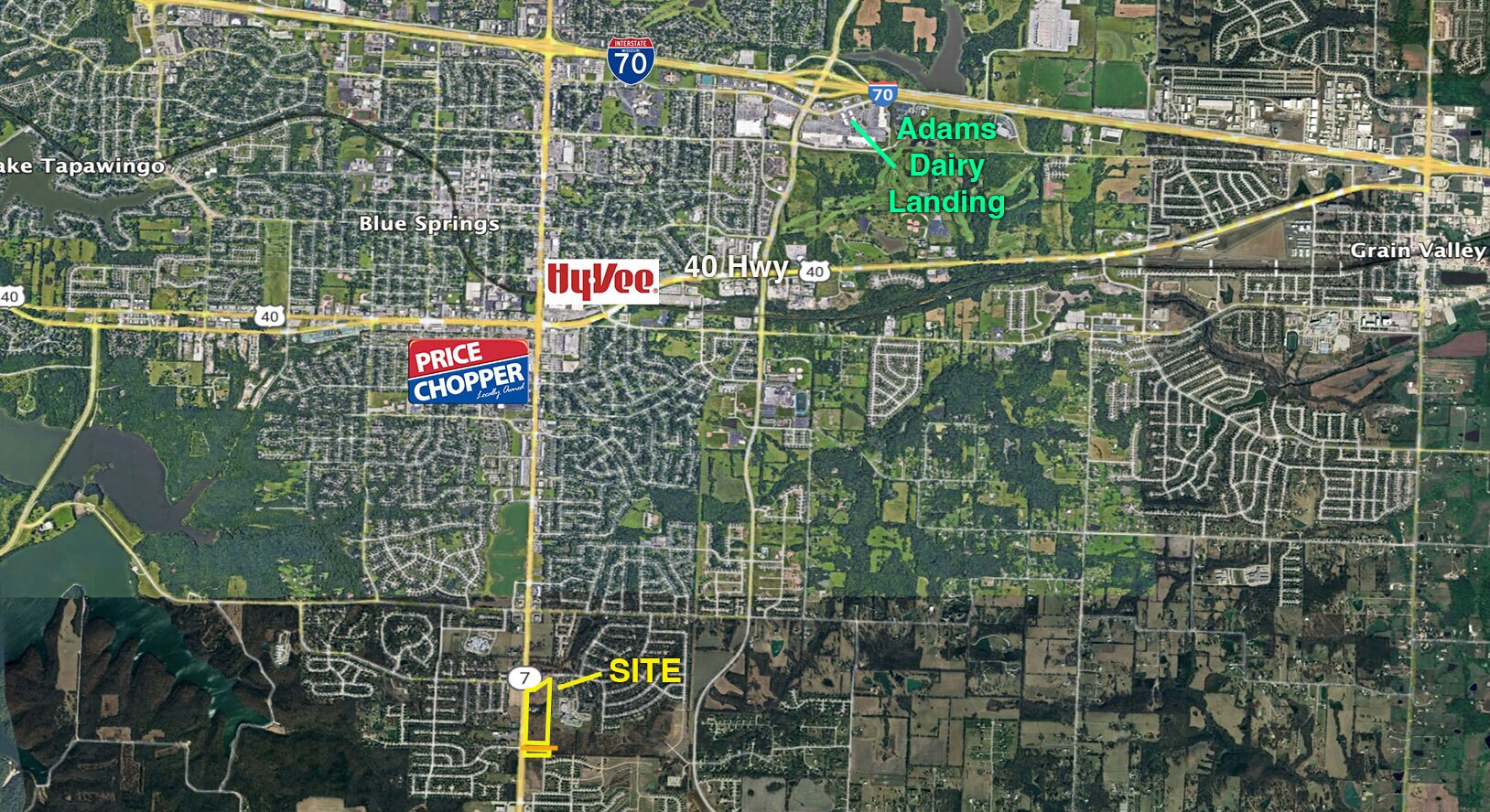 SEC M-7 Hwy & Lake Village Blvd, Blue Springs, MO à vendre Photo de l’immeuble– Image 1 sur 2