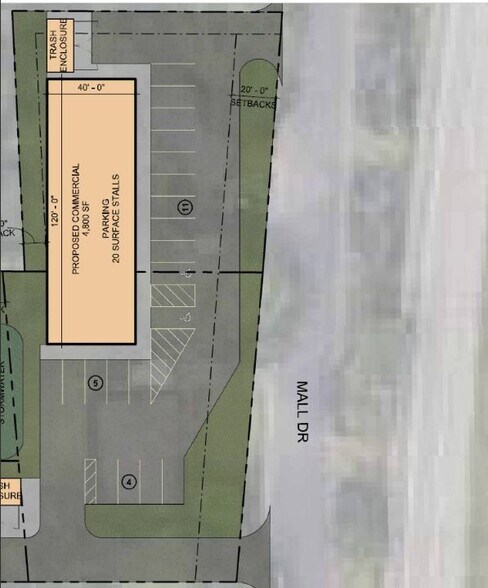 3380 Mall Drive, Eau Claire, WI à louer - Plan de site – Image 2 sur 2