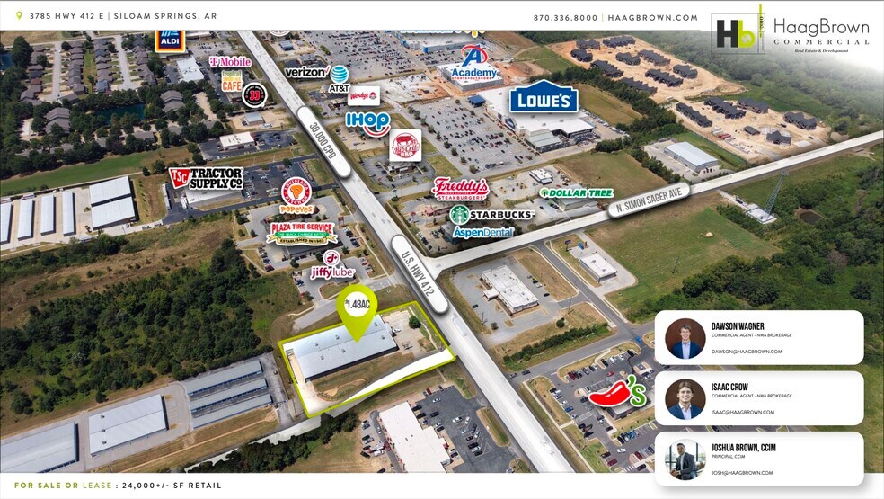 3785 Hwy 412, Siloam Springs, AR à louer - Photo de l’immeuble – Image 3 sur 5