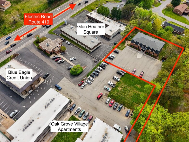2129 Electric Rd, Roanoke, VA à vendre - Aérien – Image 2 sur 16