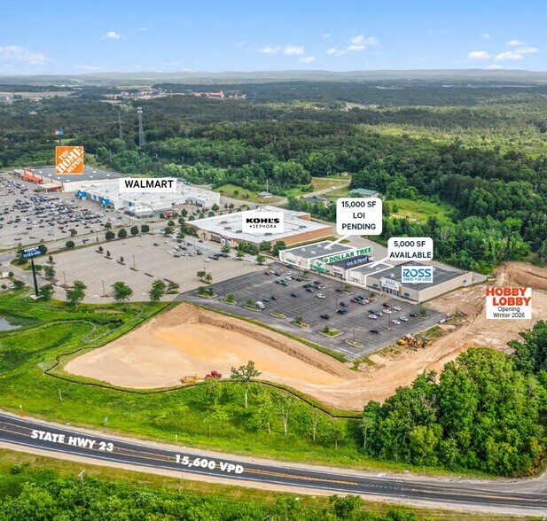 121 Commerce St, Wisconsin Dells, WI à louer - Aérien – Image 2 sur 4