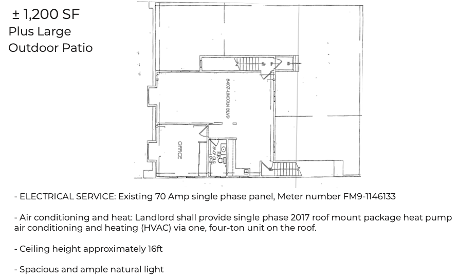 8407 Lincoln Blvd, Los Angeles, CA à louer - Photo de l’immeuble – Image 3 sur 15