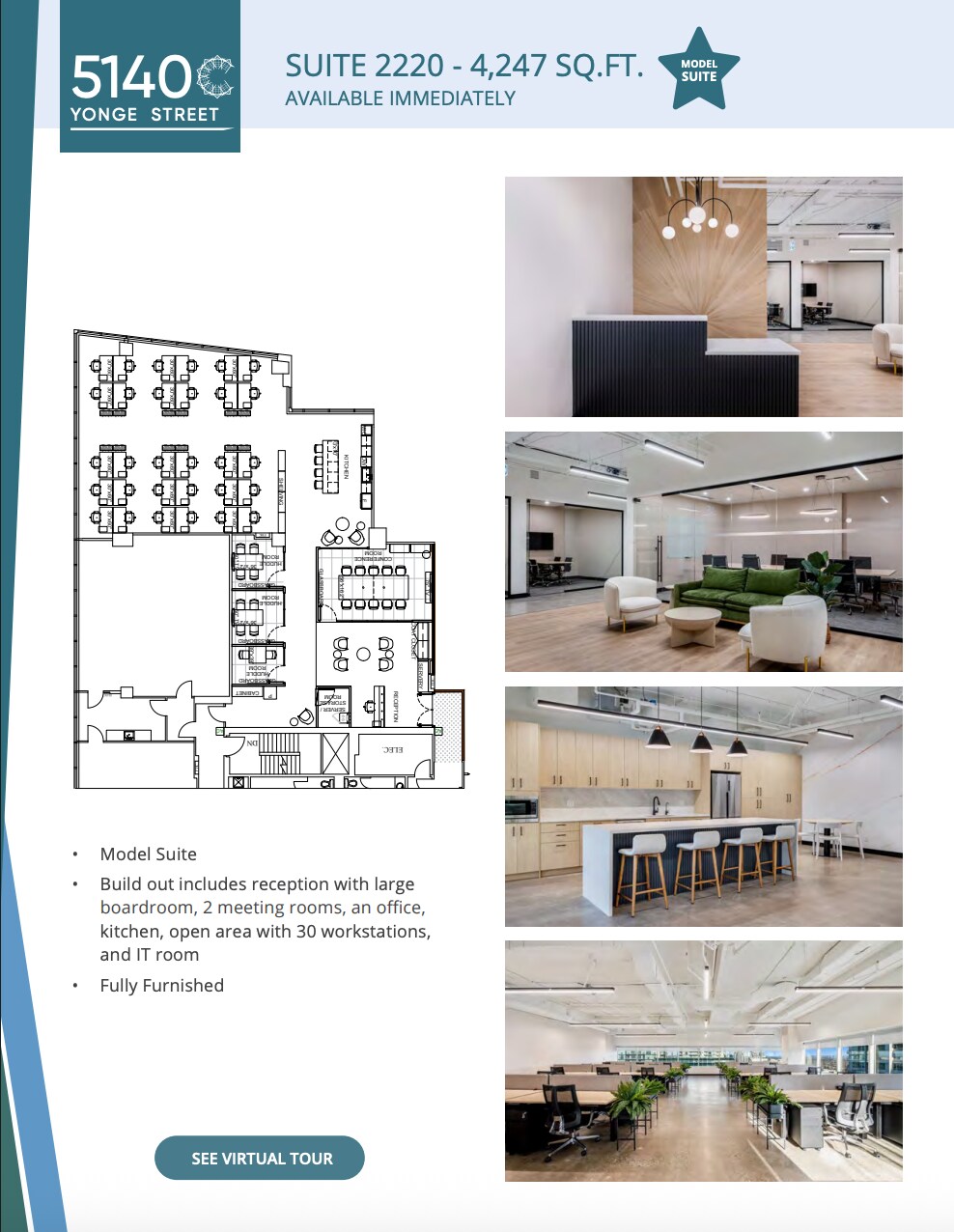 5140-5160 Yonge St, Toronto, ON à louer Plan d’étage– Image 1 sur 1