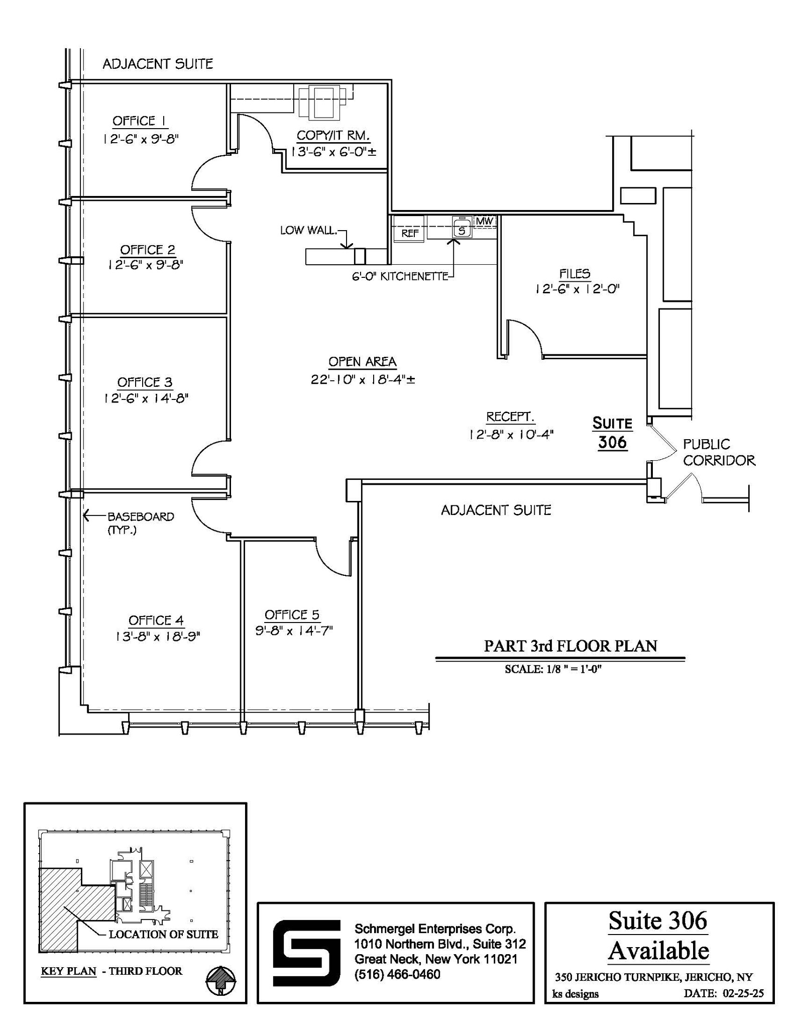 350 Jericho Tpke, Jericho, NY à louer Plan d’étage– Image 1 sur 1